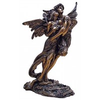 Fairy Lovers Indoor/Outdoor Statue Bronze Finish 11.5 Inches (1440) 839871004400  323262438789
